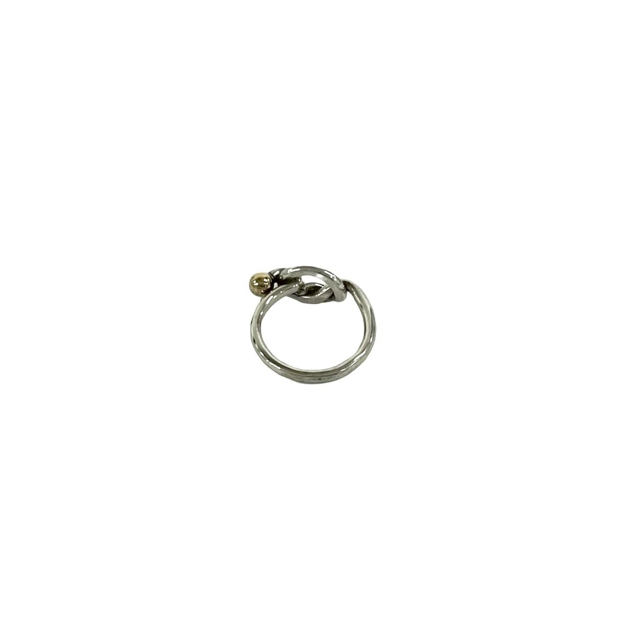 TIFFANY&Co. ティファニー (Vintage) ラブノット リング 指輪 925 K18 750YG 6