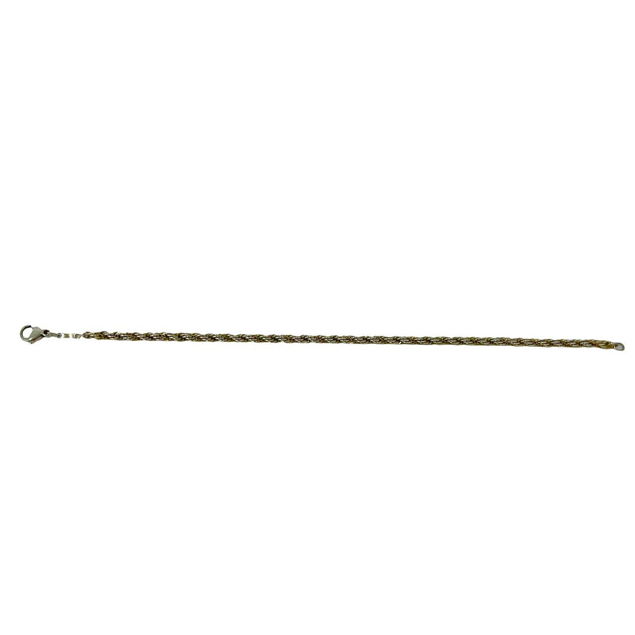 TIFFANY&Co. ティファニー (Vintage) ツイストロープ ブレスレット 925 K18 750YG 6