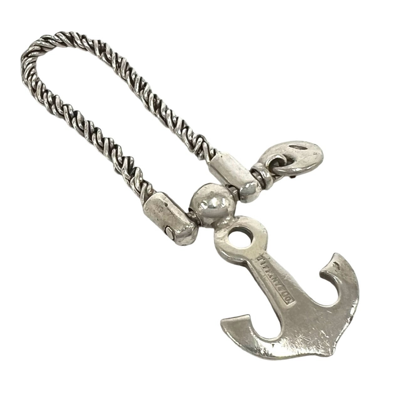 TIFFANY&Co. ティファニー (Vintage) アンカー モチーフ キーリング 4