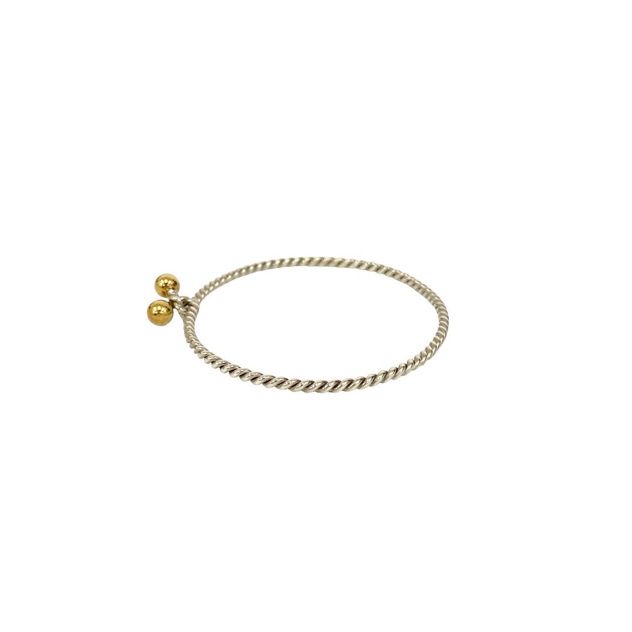 TIFFANY&Co. ティファニー ツイスト ダブル アイ バングル 3