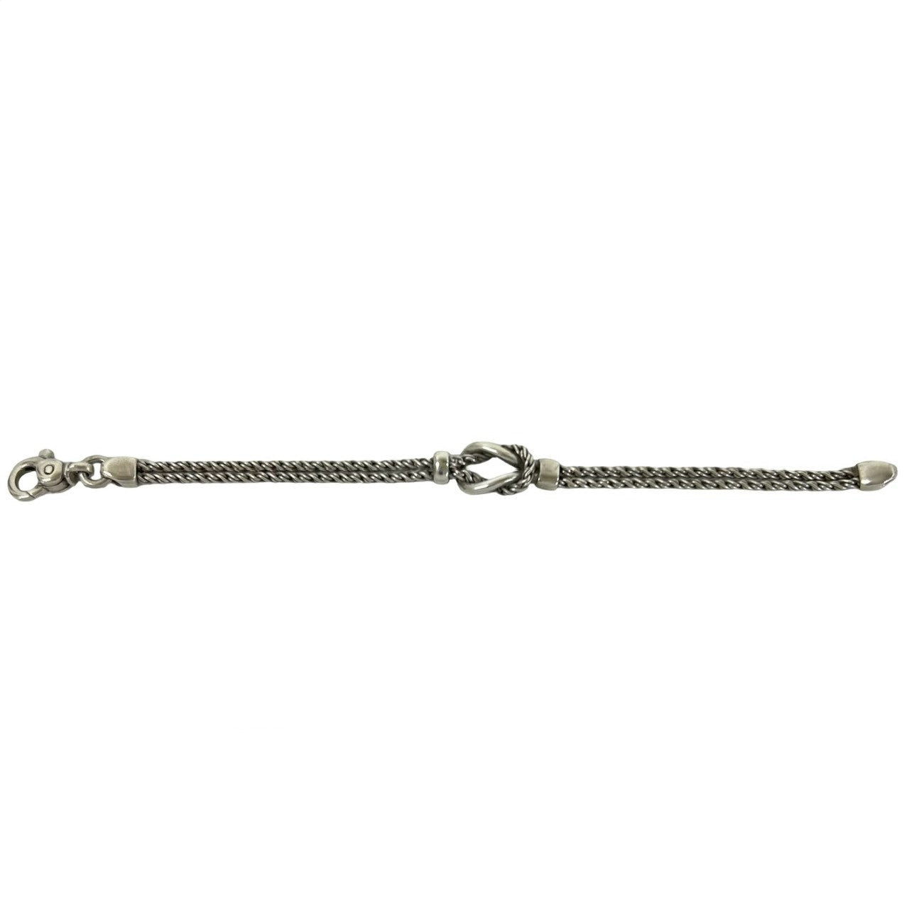 TIFFANY&Co. ティファニー (Vintage) ダブルロープ センターノット ブレスレット 5