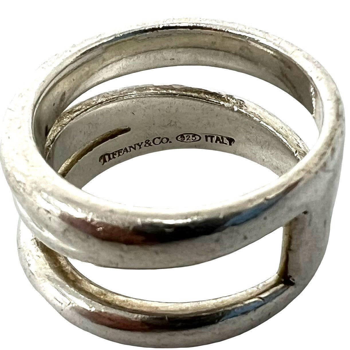 TIFFANY&Co. ティファニー (Vintage) ダイアゴナル リング 指輪 10号 3