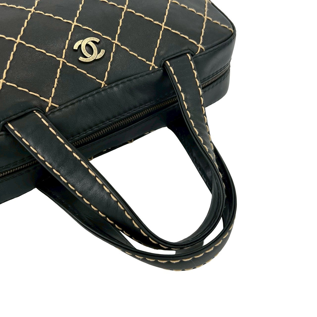 CHANEL シャネル ワイルドステッチ ハンドバッグ 4