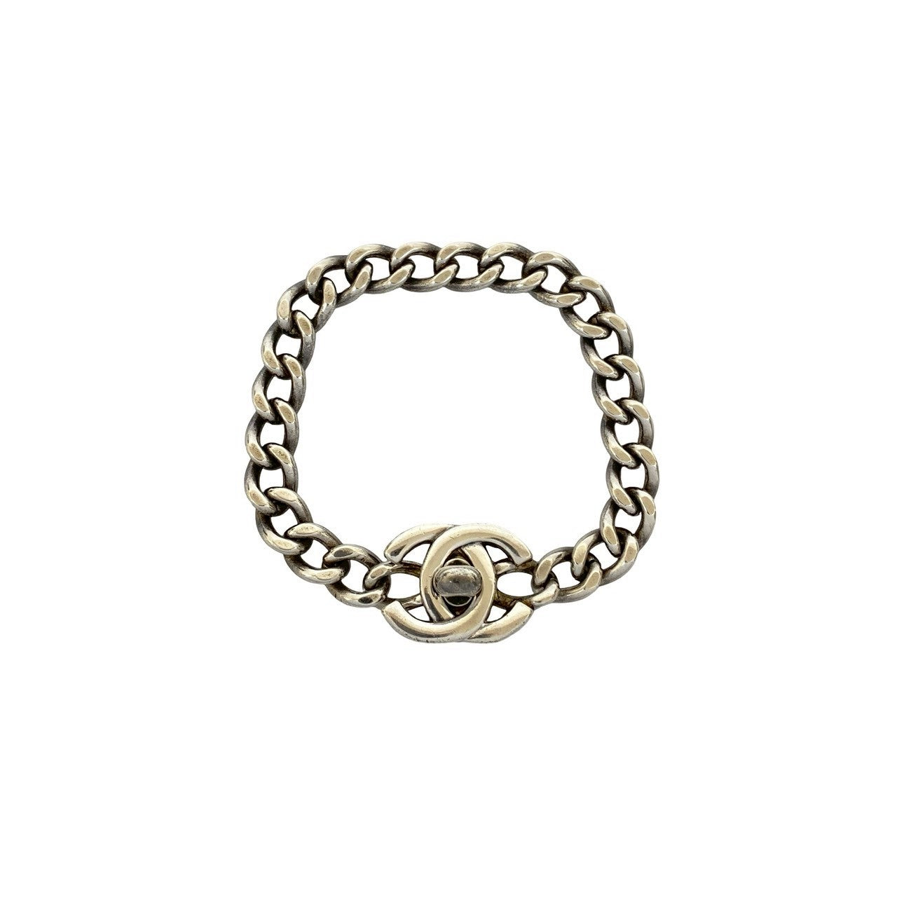 CHANEL シャネル (Vintage) ココマーク ターンロック ブレスレット 3