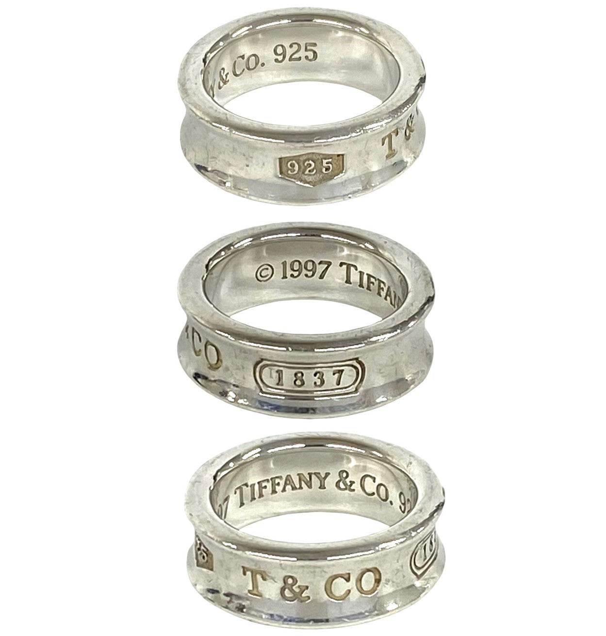 TIFFANY&Co. ティファニー ナロー リング 指輪 3
