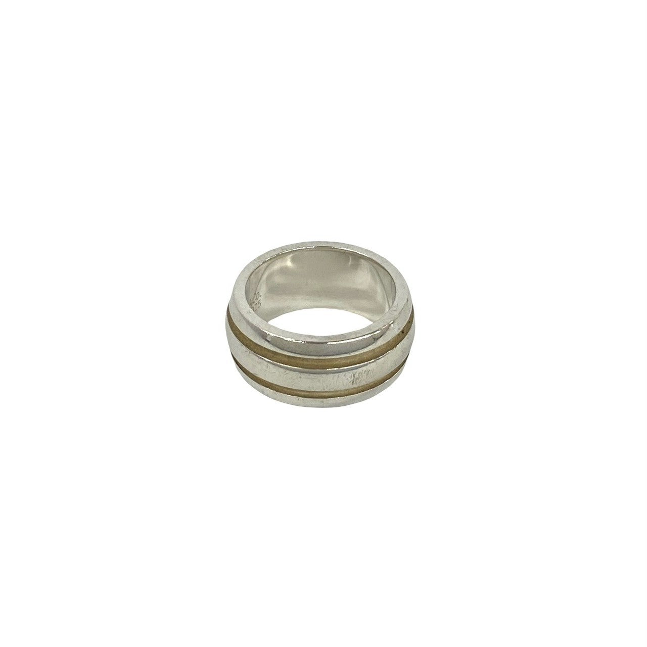 TIFFANY&Co. ティファニー (Vintage) グルーブド ダブルライン リング 指輪 5