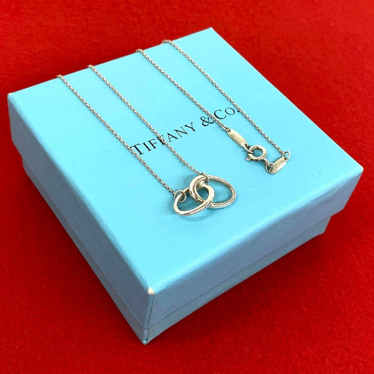 TIFFANY&Co. ティファニー (Vintage) インターロッキング ネックレス