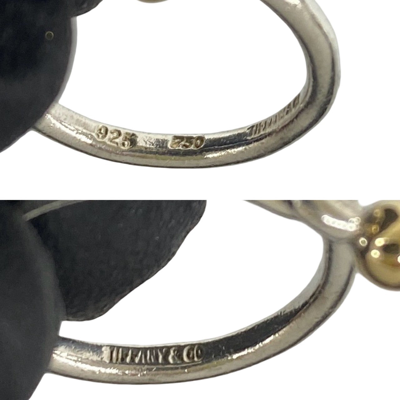 TIFFANY&Co. ティファニー (Vintage) フック&アイ リング 指輪 925 K18 750YG 3