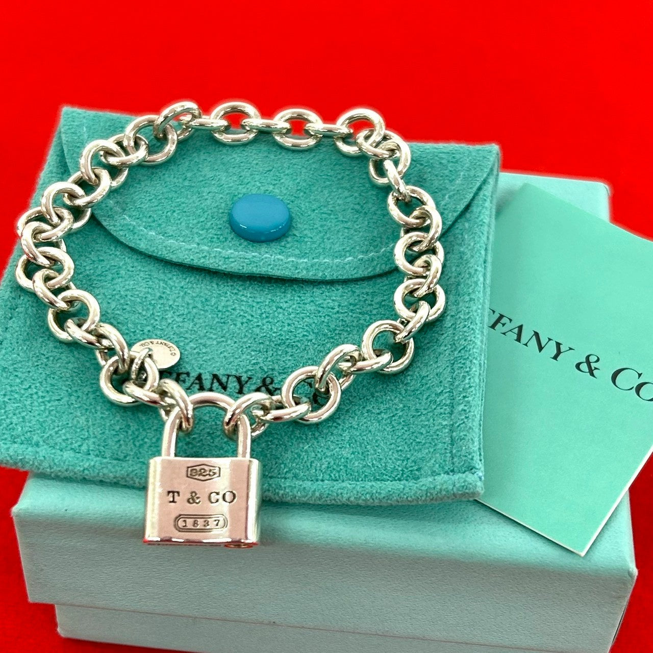 TIFFANY&Co. ティファニー (Vintage) カデナ ロック ブレスレット
