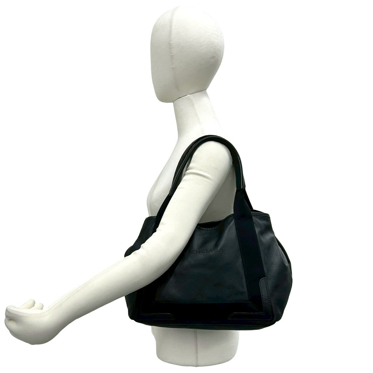 BALENCIAGA バレンシアガ ネイビーカバス XS トートバッグ 2