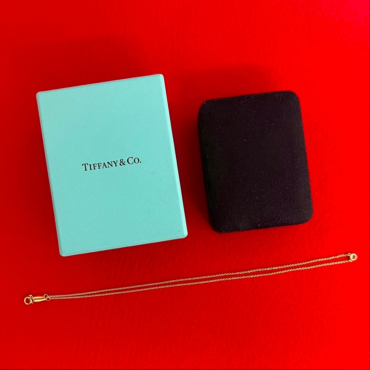 TIFFANY&Co. ティファニー バイ ザ ヤード シングル ダイヤモンド ペンダント ネックレス