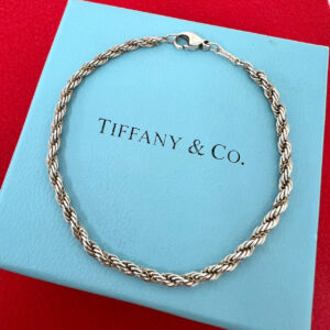 TIFFANY&Co. ティファニー (Vintage) ツイストロープ ブレスレット 925 K18 750YG