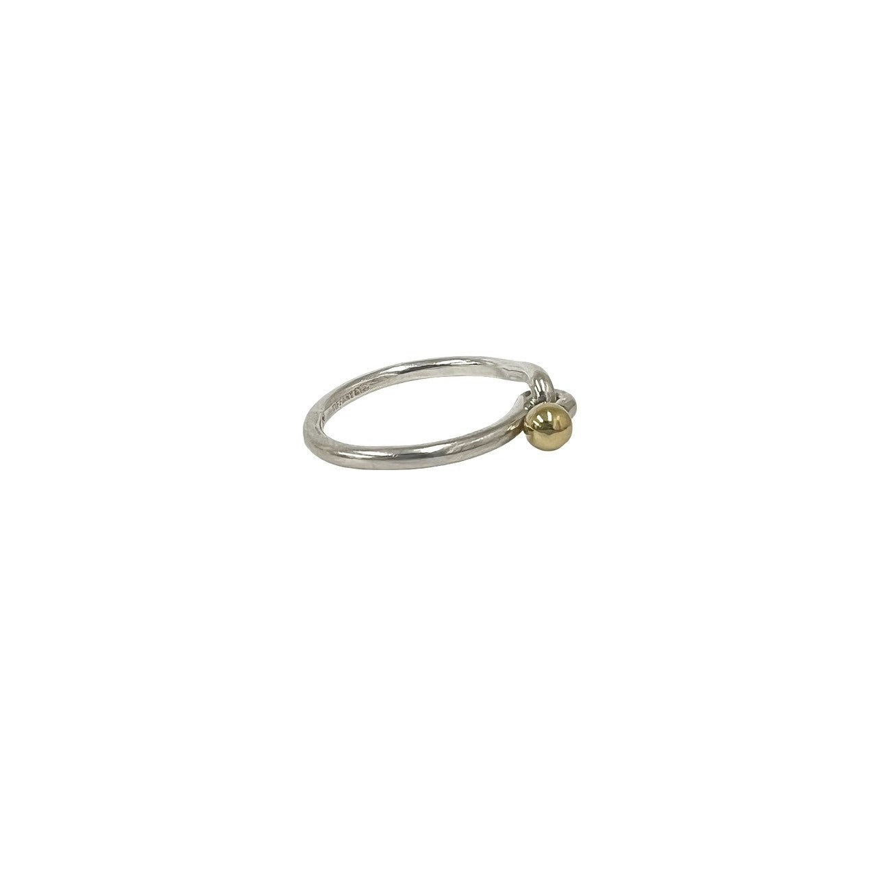 TIFFANY&Co. ティファニー (Vintage) フック&アイ リング 925 K18 750YG 指輪 5