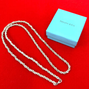 TIFFANY&Co. ティファニー (Vintage) ツイストロープ ネックレス 925 K14 585YG