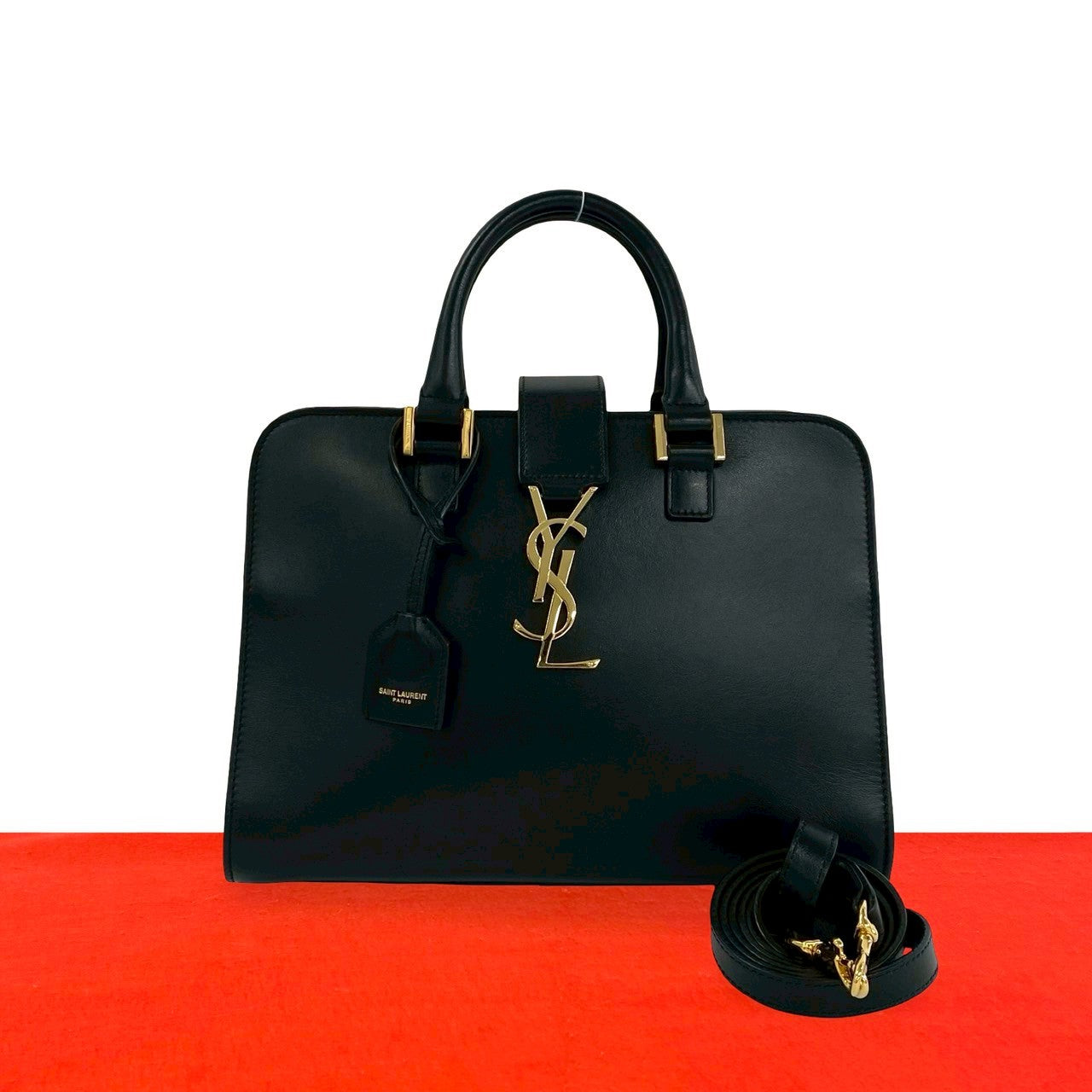 SAINT LAURENT PARIS サンローランパリ ベイビーカバス ショルダーバッグ