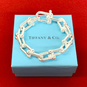 TIFFANY&Co. ティファニー ハードウェア ラージリンク 14コマ ブレスレット