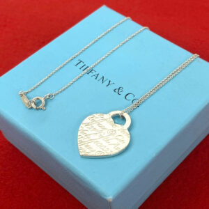 TIFFANY&Co. ティファニー (Vintage) ノーツ ハートタグ ネックレス