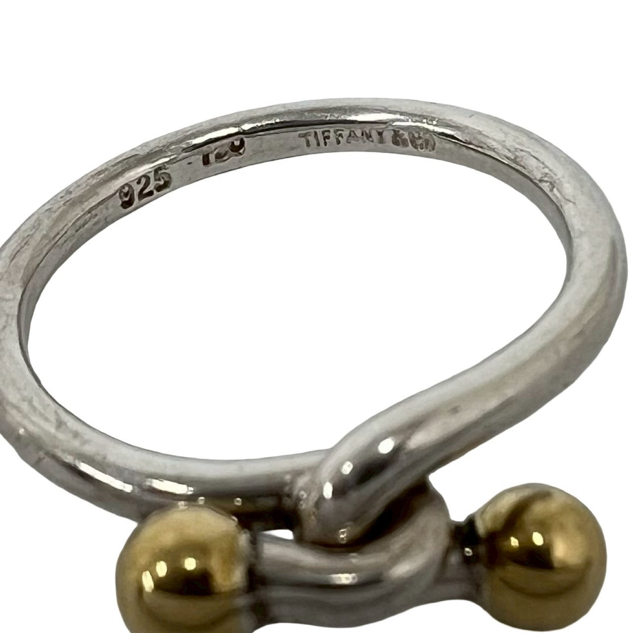 TIFFANY&Co. ティファニー (Vintage) フック&アイ リング 925 K18 750YG 指輪 3