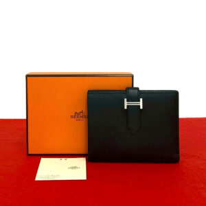 HERMES エルメス ベアン コンパクト 二つ折り財布