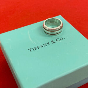 TIFFANY&Co. ティファニー グルーブド ダブルライン リング 指輪