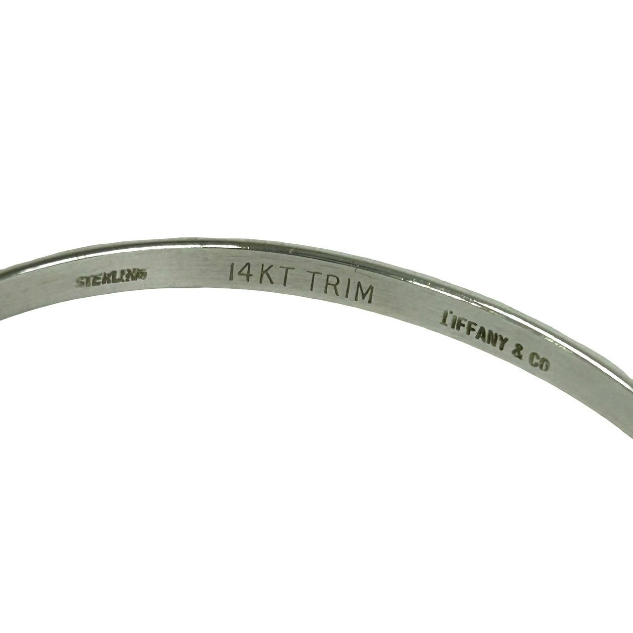 TIFFANY&Co. ティファニー (Vintage) フック&アイ バングル 925 K14 YG 3