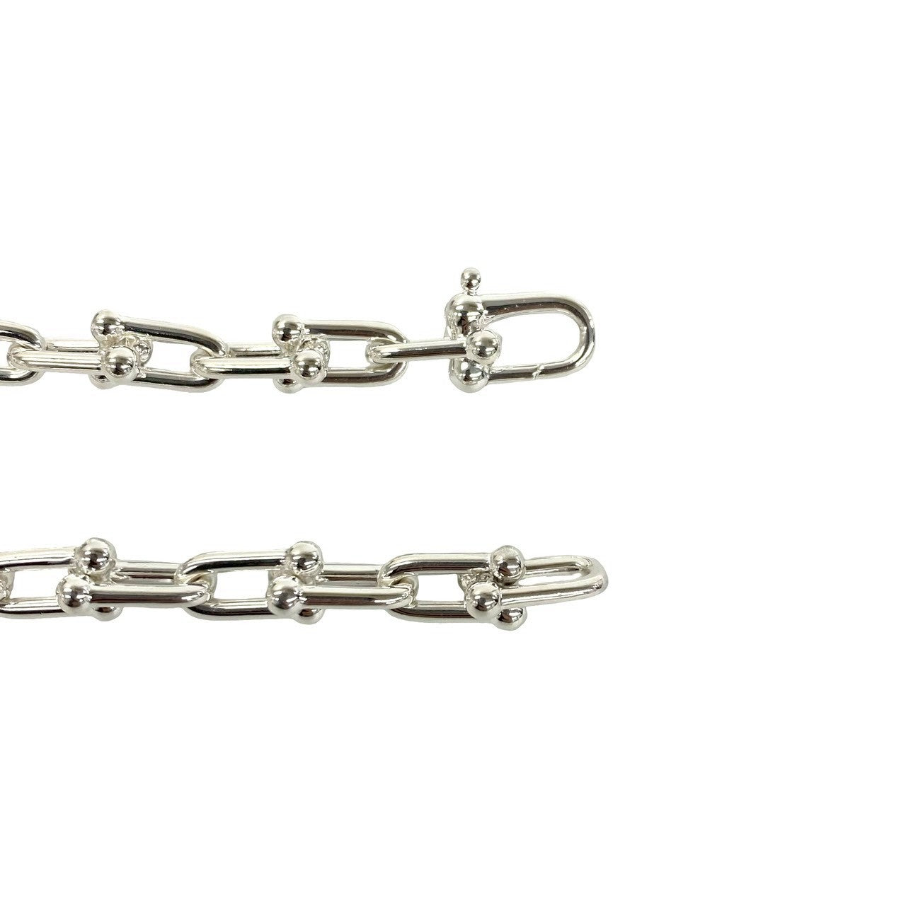 TIFFANY&Co. ティファニー ハードウェア グラジュエイテッド リンク ネックレス 4
