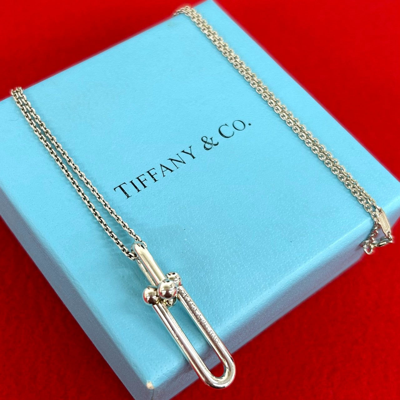 TIFFANY&Co. ティファニー ハードウェア リンク ネックレス