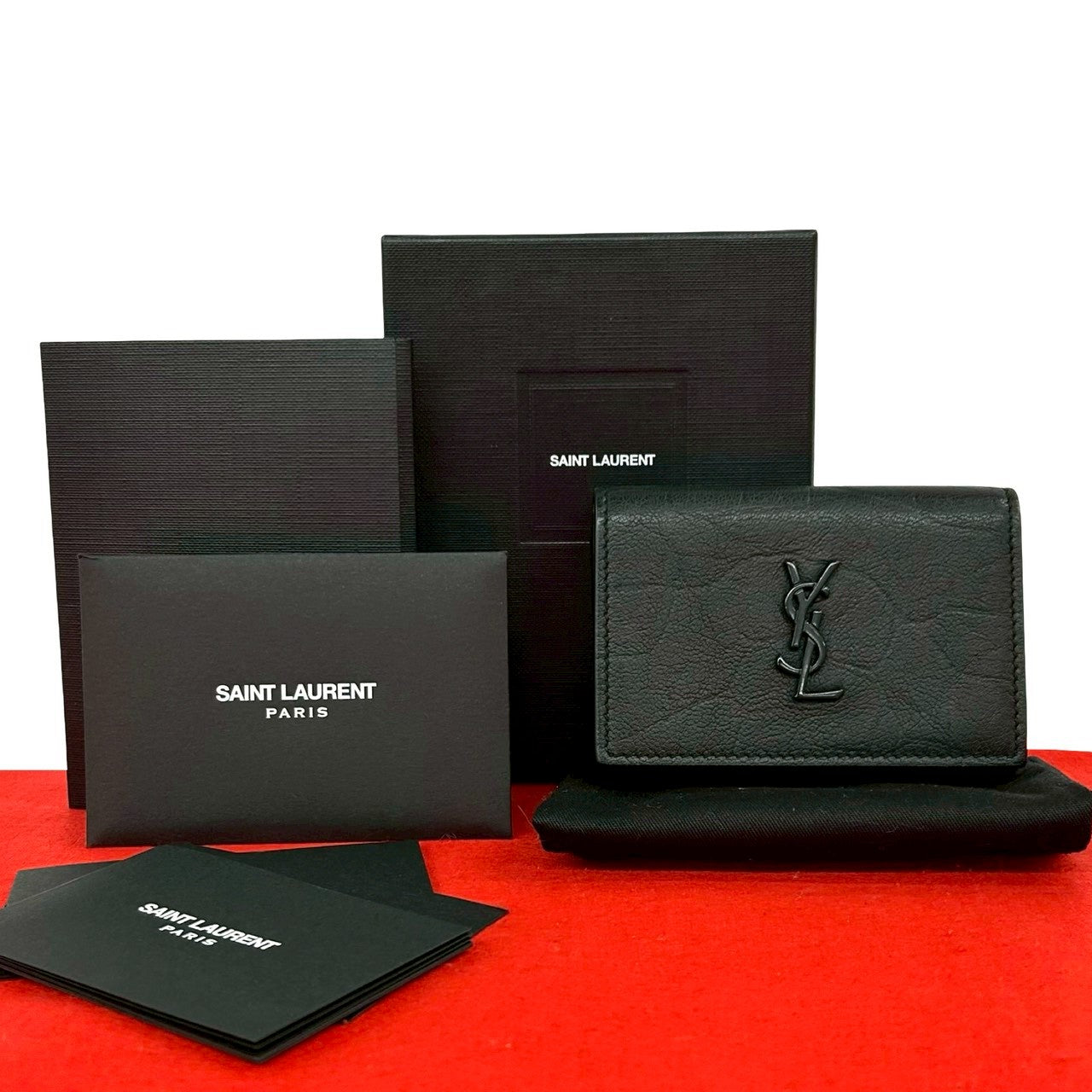 SAINT LAURENT PARIS サンローランパリ 三つ折り財布