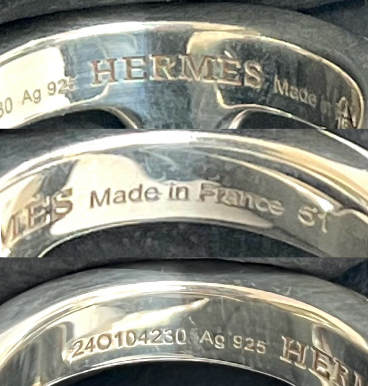 HERMES エルメス オスモズ リング 指輪 3