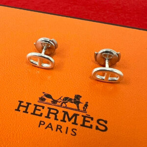 HERMES エルメス シェーヌダンクル ピアス