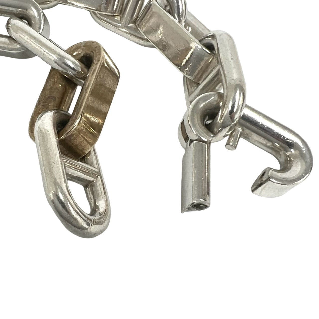 HERMES エルメス シェーヌダンクル ブロンズミックス ブレスレット 4