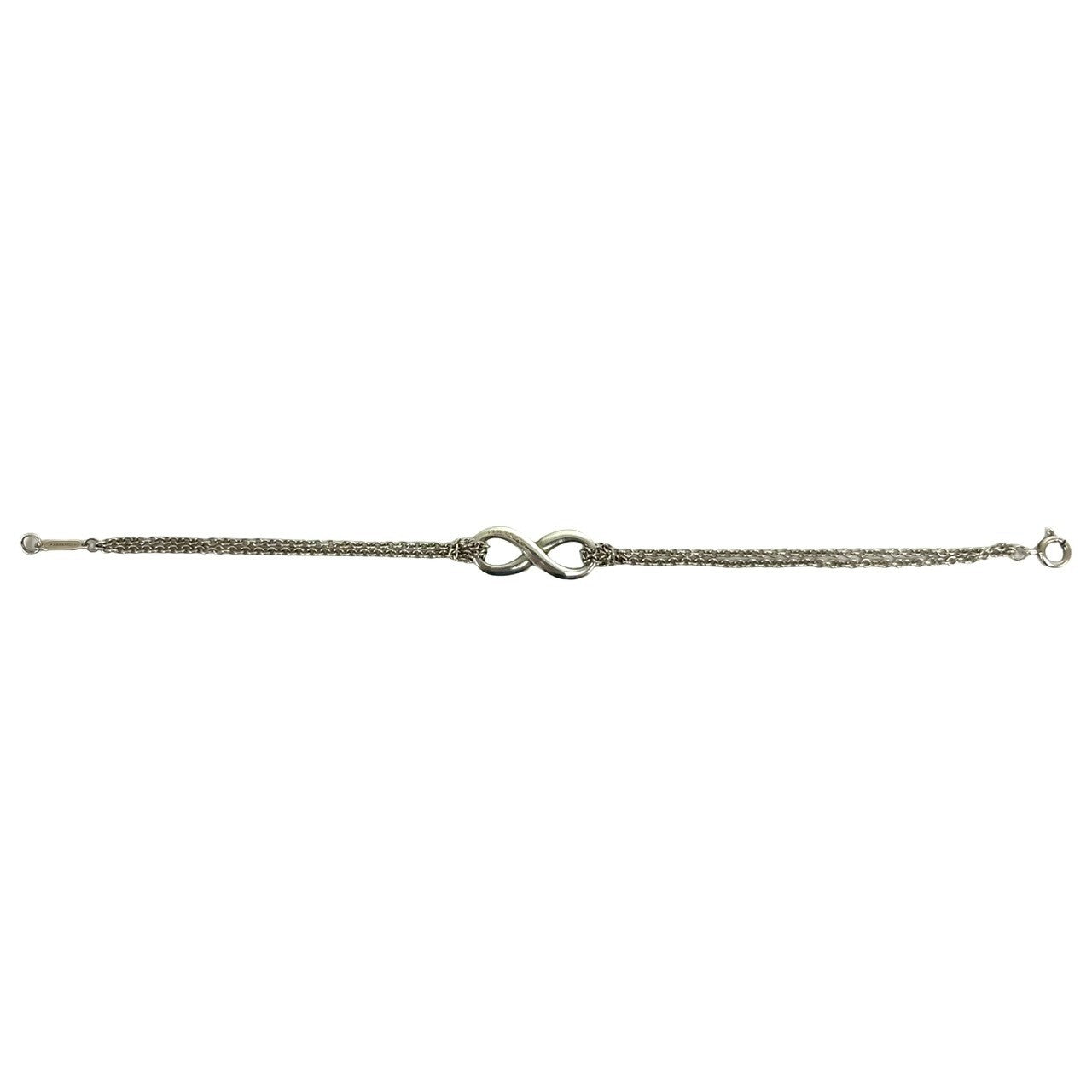 TIFFANY&Co. ティファニー インフィニティ ダブルチェーン ブレスレット 6