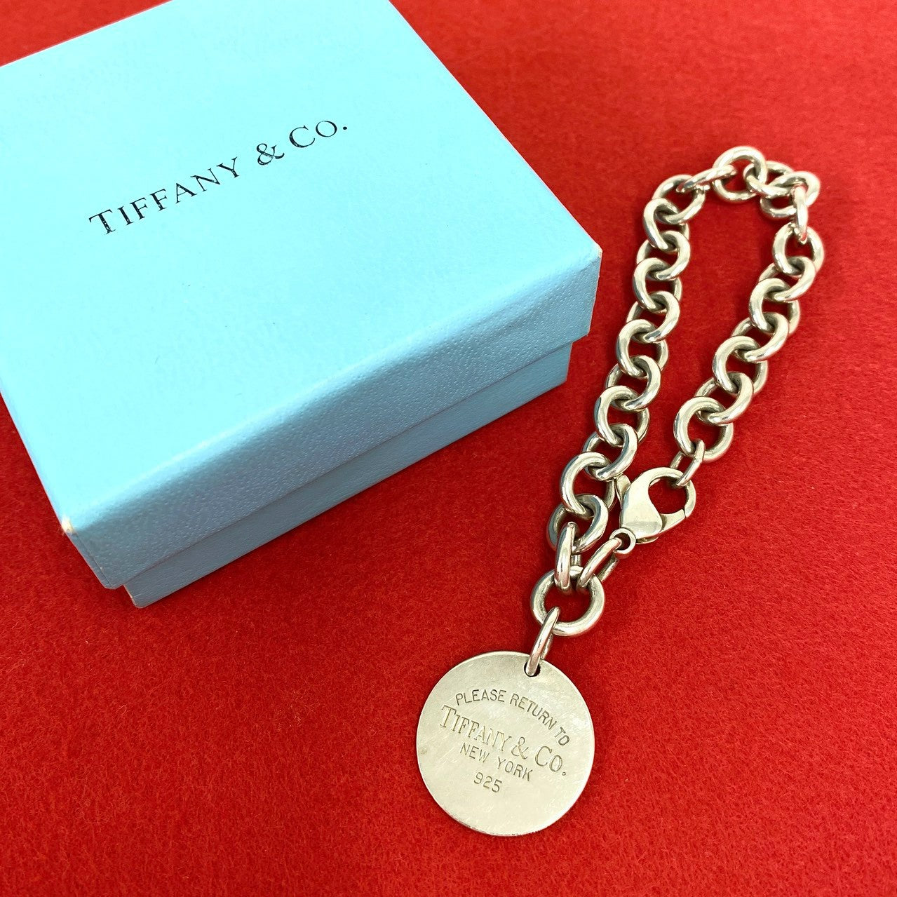 TIFFANY&Co. ティファニー リターントゥ ラウンドタグ ブレスレット