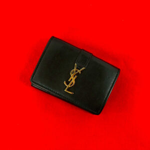SAINT LAURENT PARIS サンローランパリ オリガミ タイニーウォレット 三つ折り財布