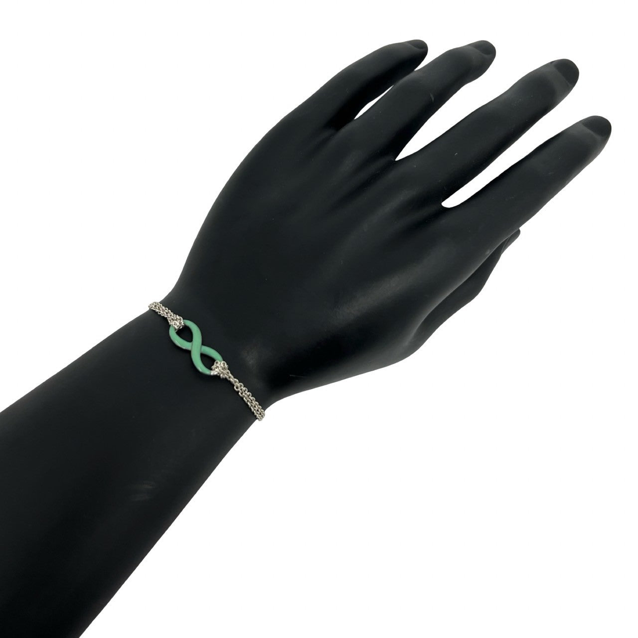 TIFFANY&Co. ティファニー インフィニティ ダブルチェーン ブレスレット 2