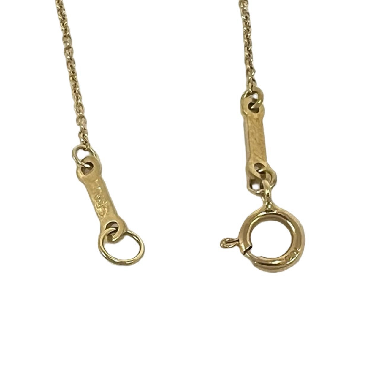 TIFFANY&Co. ティファニー (Vintage) オープンティアドロップ ネックレス K18 750 YG 5