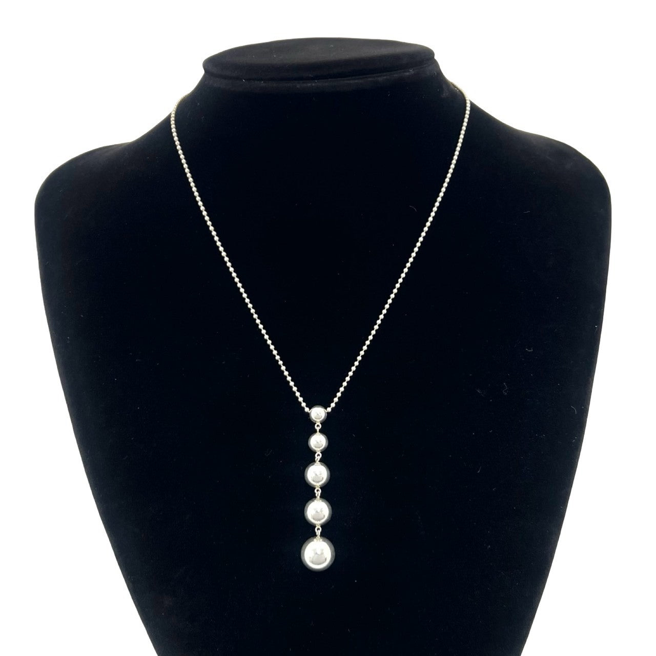 TIFFANY&Co. ティファニー グラジュエイテッド ドロップ ネックレス 2