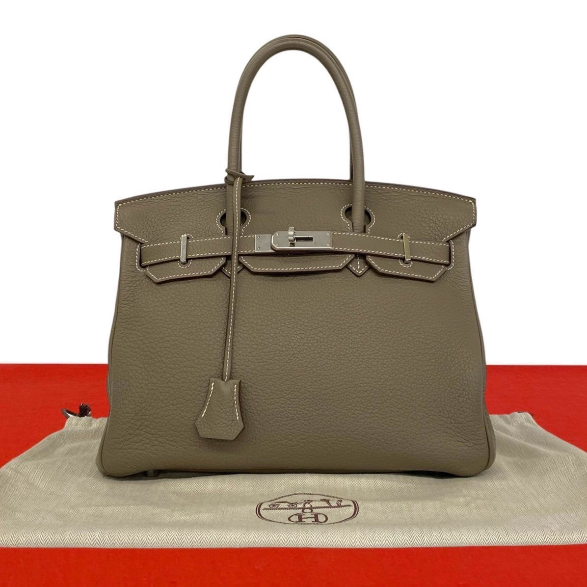 HERMES エルメス バーキン 30 ハンドバッグ トリヨンクレマンス