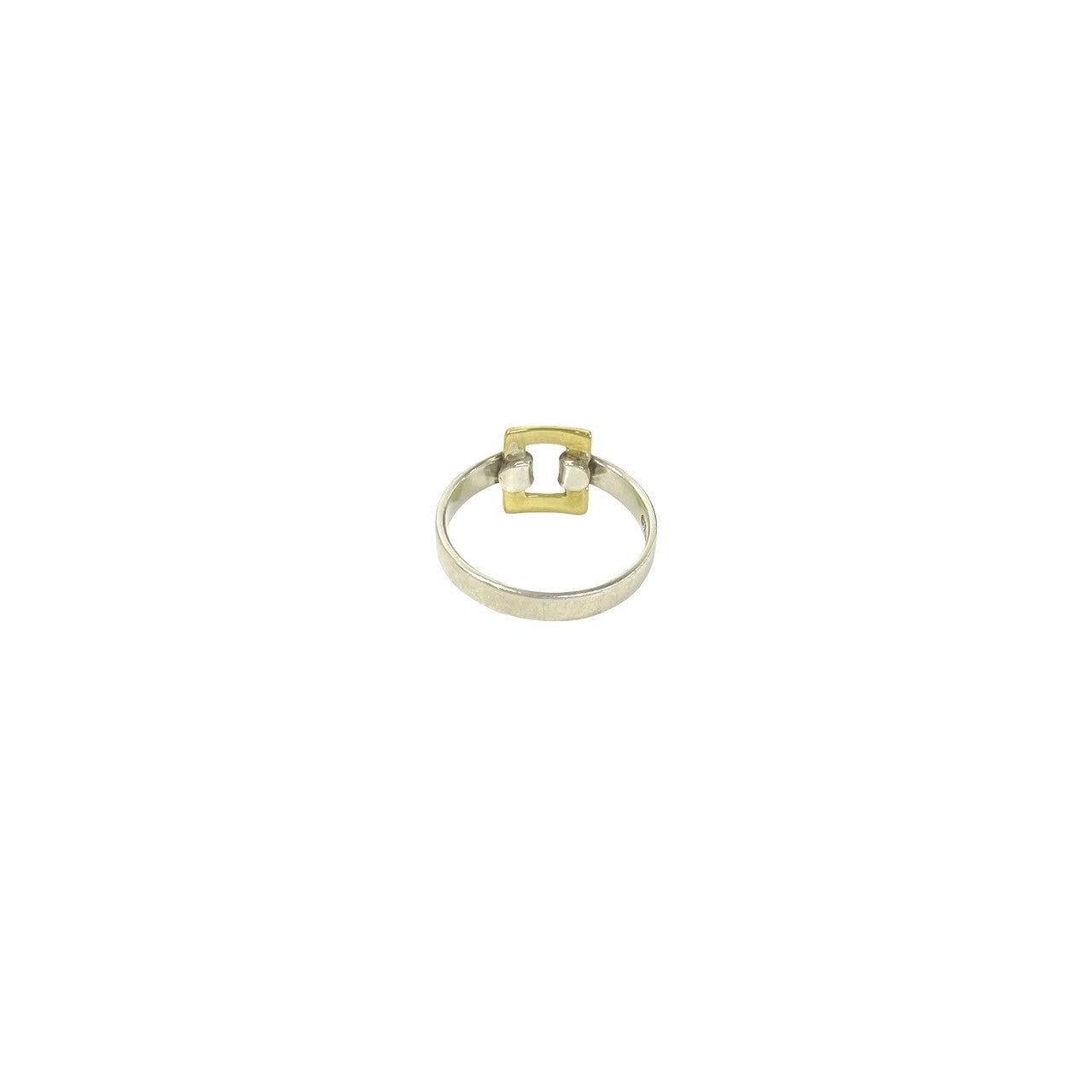TIFFANY&Co. ティファニー (Vintage) オープン スクエア リング 指輪 6
