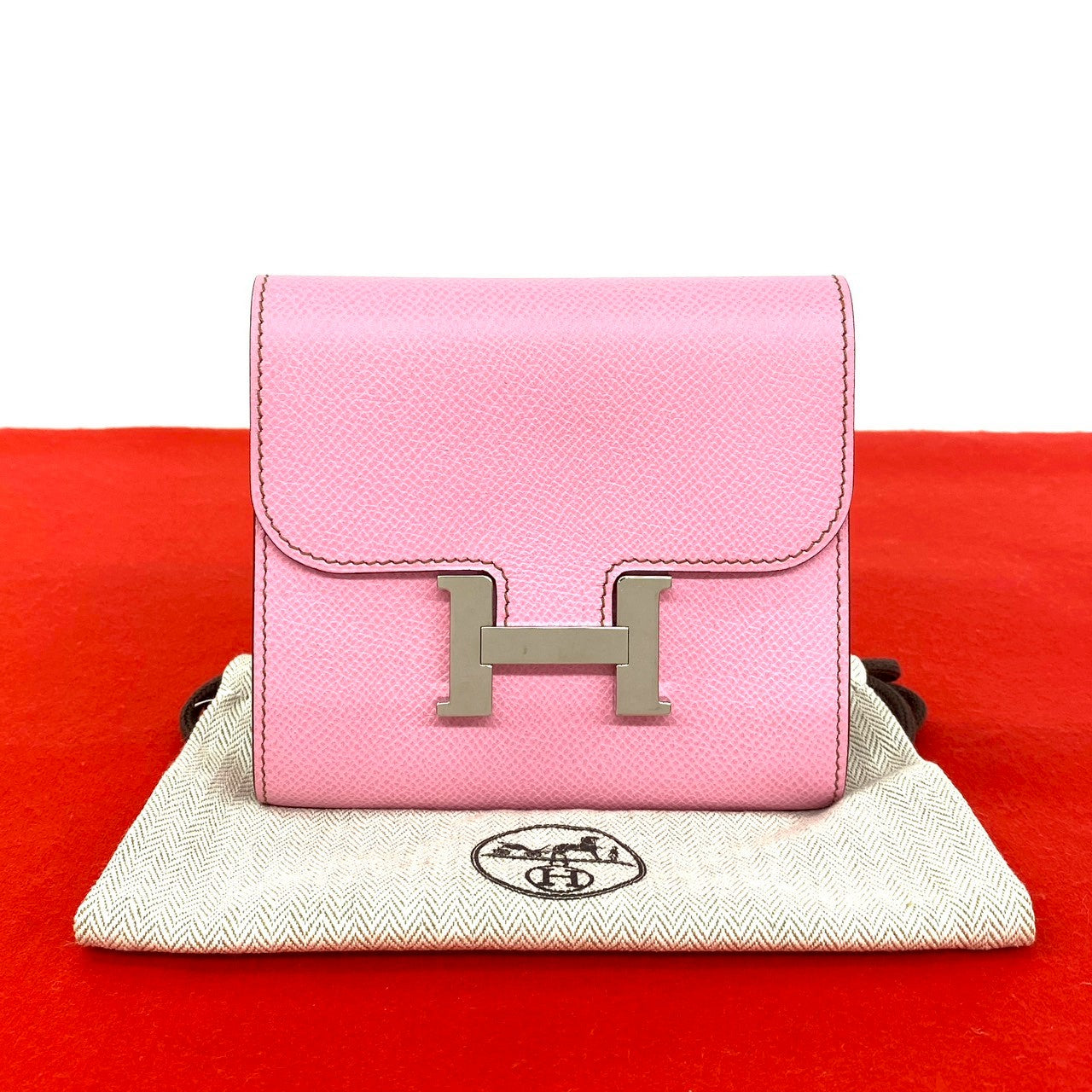 HERMES エルメス コンスタンス コンパクト 二つ折り財布 ヴォーエプソン