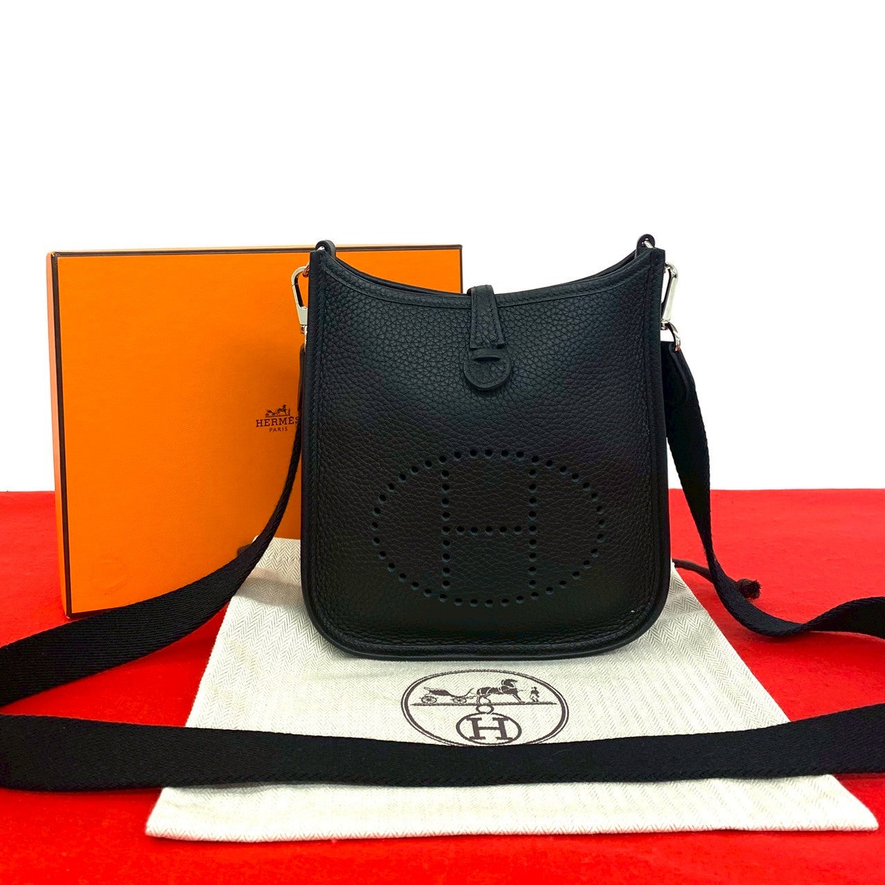HERMES エルメス エヴリン TPM ショルダーバッグ トリヨンクレマンス