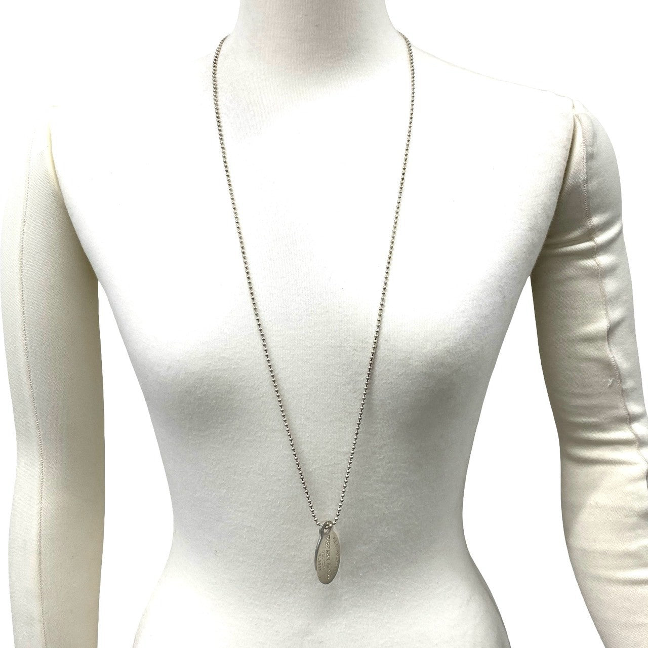 TIFFANY&Co. ティファニー (Vintage) オーバルタグ ネックレス 2