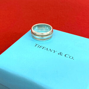 TIFFANY&Co. ティファニー (Vintage) グルーブ ド ダブルライン リング 指輪