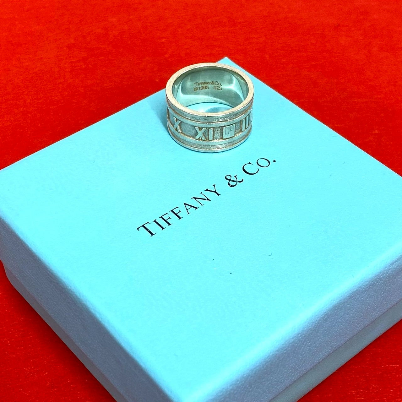 TIFFANY&Co. ティファニー (Vintage) アトラス ワイド リング 指輪