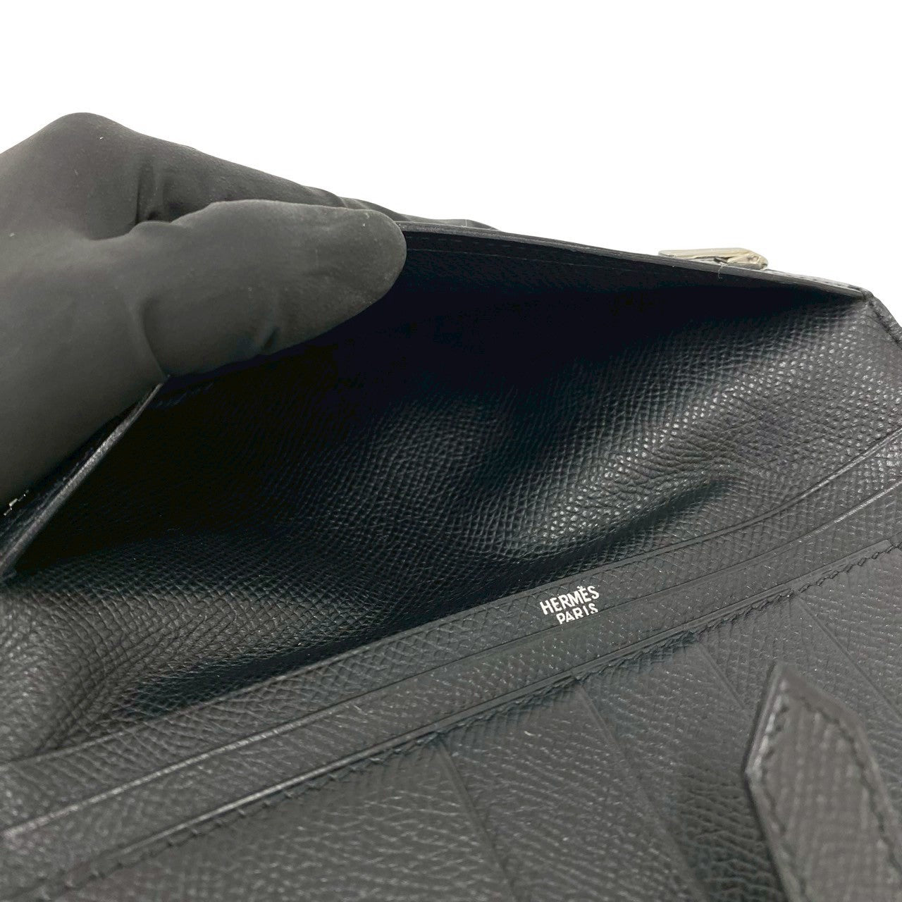 HERMES エルメス ベアン 長財布 8