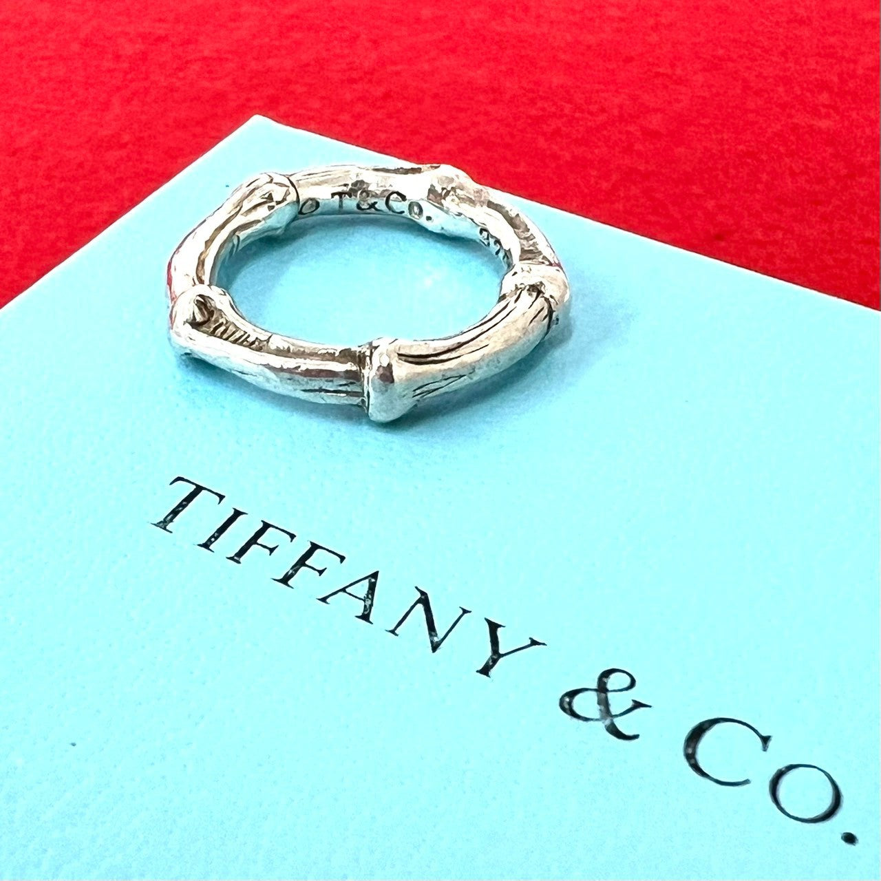 TIFFANY&Co. ティファニー (Vintage) バンブー リング 指輪 10号