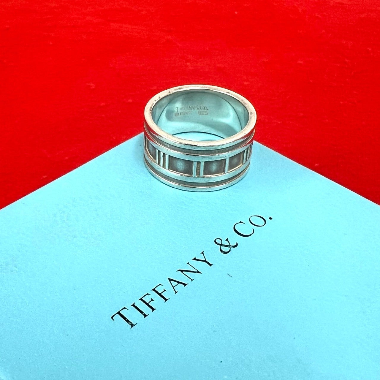 TIFFANY&Co. ティファニー (Vintage) アトラス ワイド リング 指輪