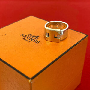 HERMES エルメス (Vintage) ヘラクレス リング 指輪 925 K18 750YG