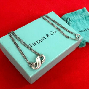 TIFFANY&Co. ティファニー (Vintage) インフィニティ ダブルチェーン ネックレス