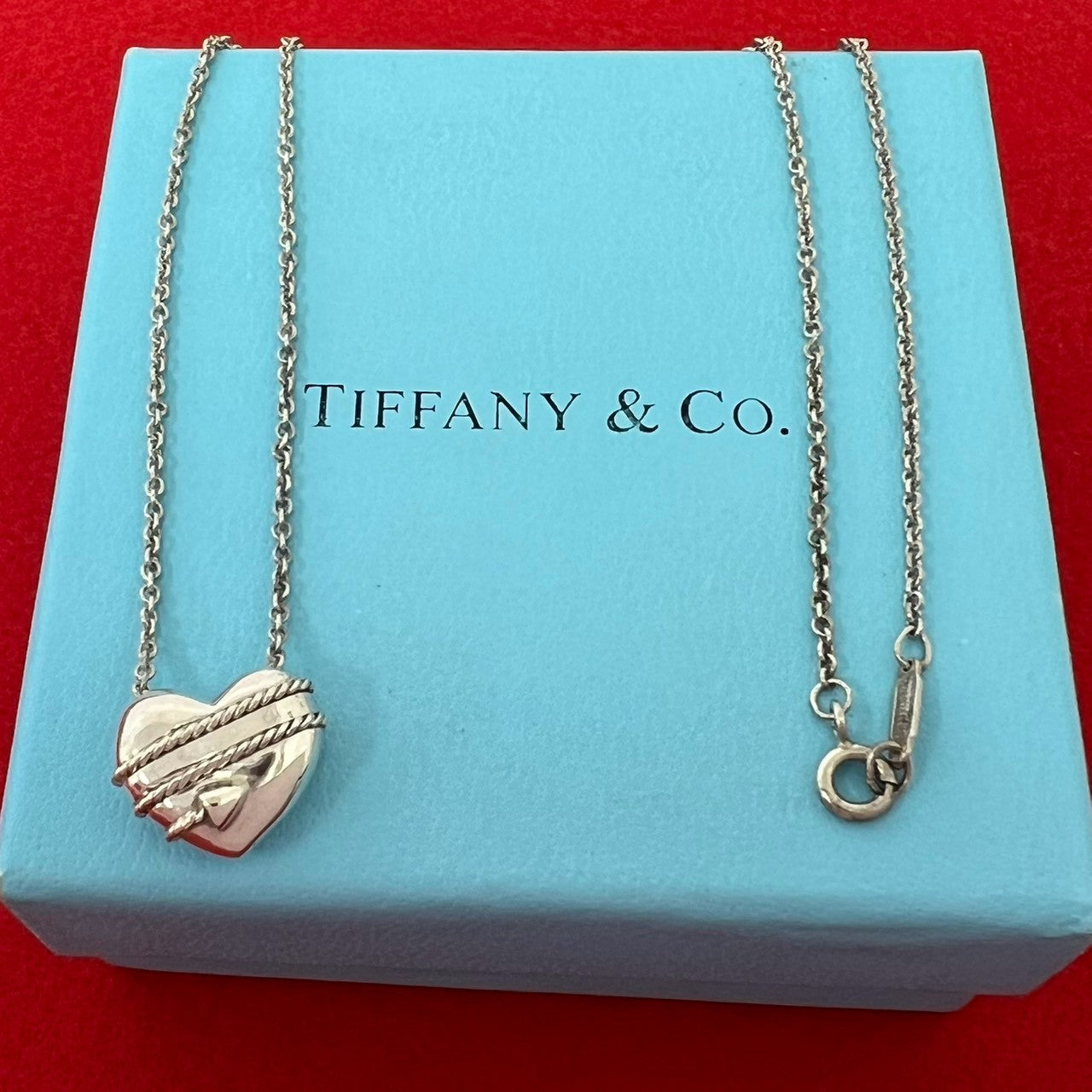 TIFFANY&Co. ティファニー (Vintage) ハート アロー ネックレス